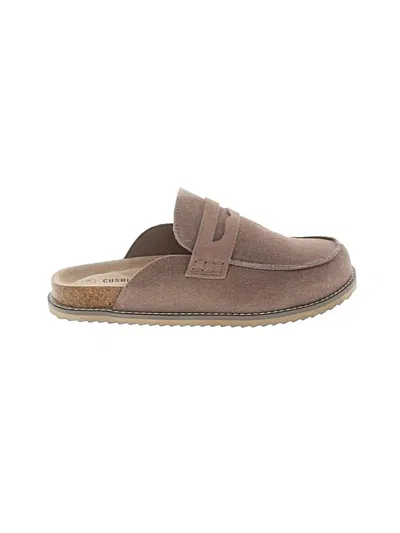 Pre-owned Cushionaire Mule/clog In Tan