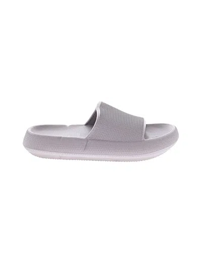 Pre-owned Cushionaire Sandals In Gray