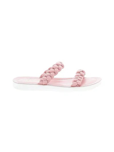 Pre-owned Cushionaire Sandals In Pink