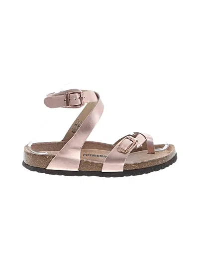 Pre-owned Cushionaire Sandals In Pink