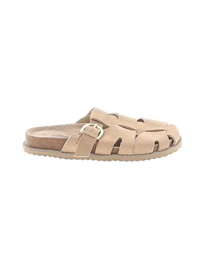Pre-owned Cushionaire Sandals In Tan