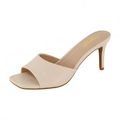 Cushionaire Women's Evie One Band Dress Sandal In Ivory In Multi