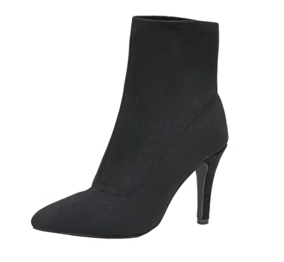 Cushionaire Women's Gipsee Sock Booties In Black