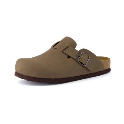 Cushionaire Women's Hana Clogs In Brown
