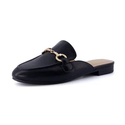 Cushionaire Women's Yoga Slip On Mule In Black