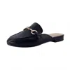 Cushionaire Women's Yoga Slip On Sandal In Black In Black