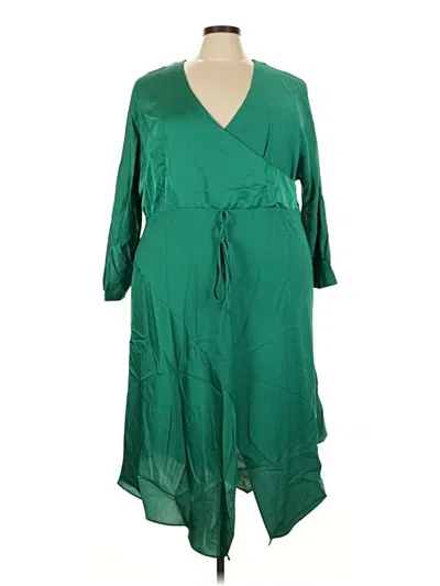 Pre-owned Cushnie Casual Dress In Green