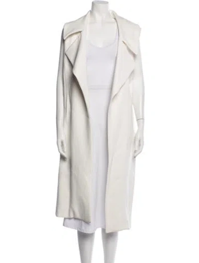 Pre-owned Cushnie Coat In White