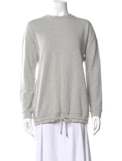 Pre-owned Cushnie Crew Neck Long Sleeve Sweatshirt W/ Tags In Gray