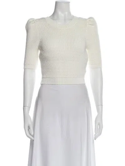 Pre-owned Cushnie Crew Neck Sweater In Neutral