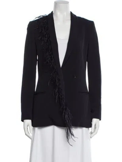 Pre-owned Cushnie Down Jacket In Blue