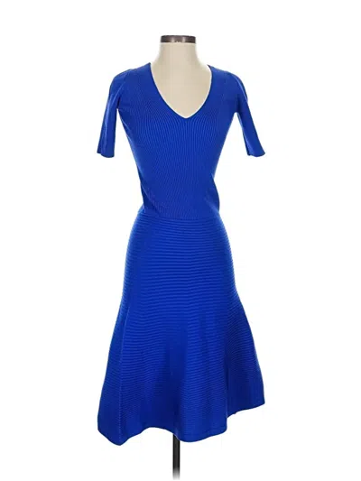 Pre-owned Cushnie Et Ochs Cocktail Dress In Blue