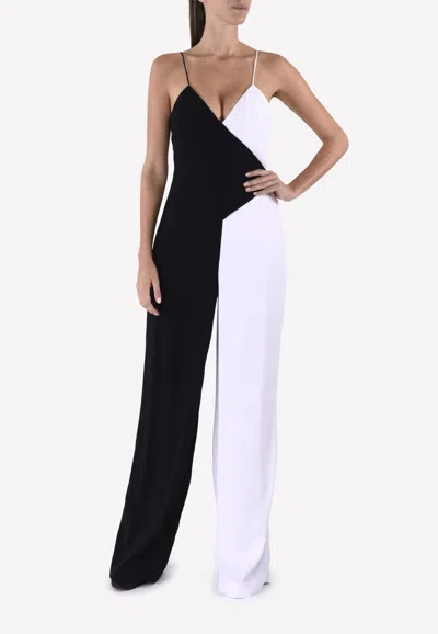 Cushnie Et Ochs Monochrome Jumpsuit In Multi