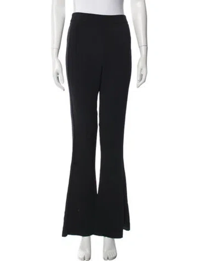Pre-owned Cushnie Flared Pants In Black