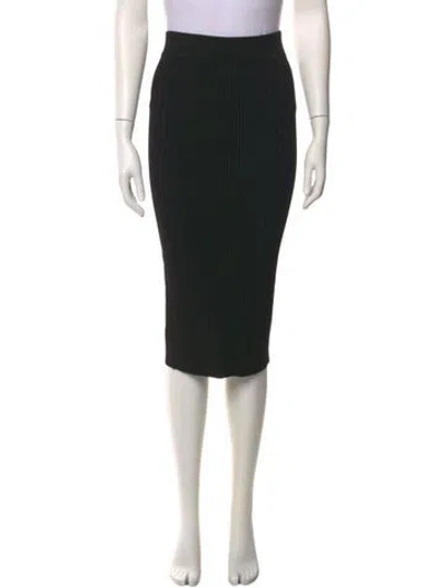 Pre-owned Cushnie Knee-length Skirt In Black