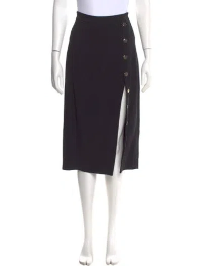 Pre-owned Cushnie Knee-length Skirt In Black