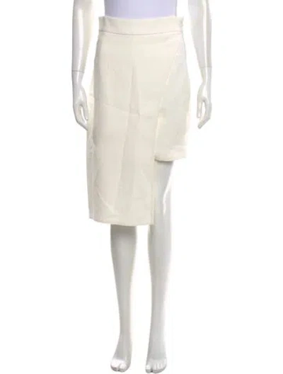 Pre-owned Cushnie Knee-length Skirt In Neutral