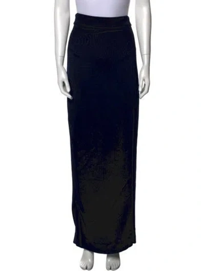 Pre-owned Cushnie Long Skirt In Blue