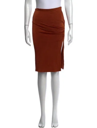 Pre-owned Cushnie Midi Length Skirt In Multi