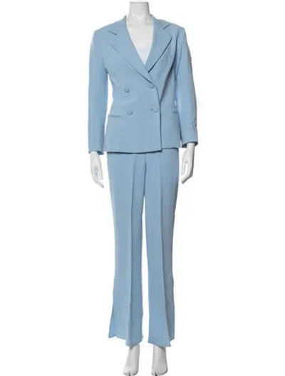 Pre-owned Cushnie Pantsuit In Blue