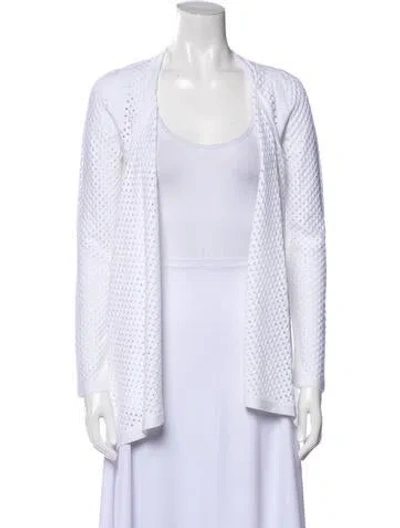 Pre-owned Cushnie Scoop Neck Sweater In Neutral