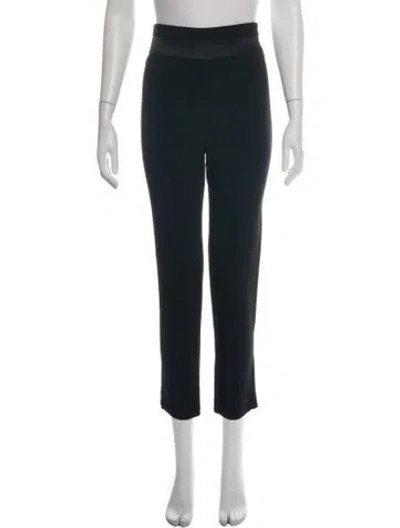 Pre-owned Cushnie Straight Leg Pants In Black