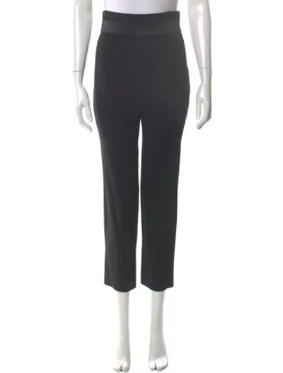 Pre-owned Cushnie Straight Leg Pants In Gray