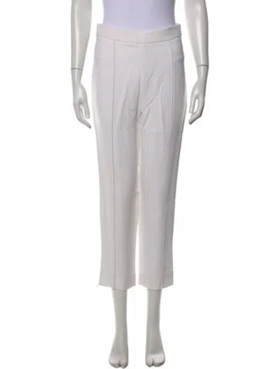 Pre-owned Cushnie Straight Leg Pants In Gray