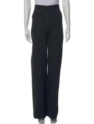 Pre-owned Cushnie Wide Leg Pants In Black