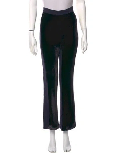 Pre-owned Cushnie Wide Leg Pants In Blue