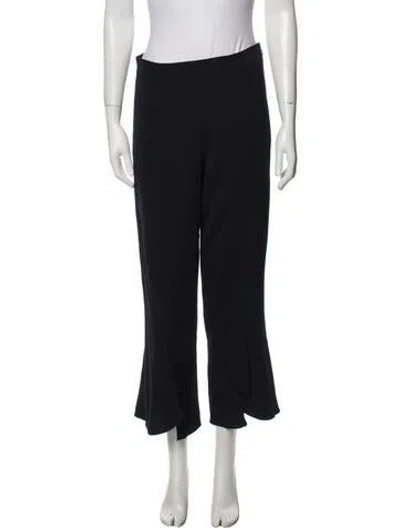 Pre-owned Cushnie Wide Leg Pants In Blue