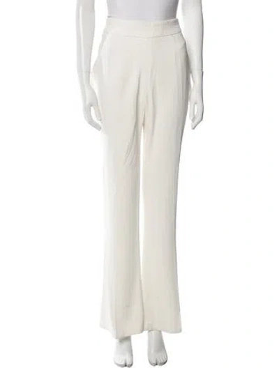 Pre-owned Cushnie Wide Leg Pants In Neutral