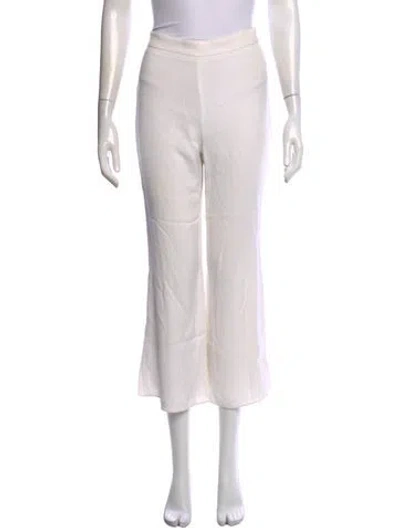 Pre-owned Cushnie Wide Leg Pants In Neutrals