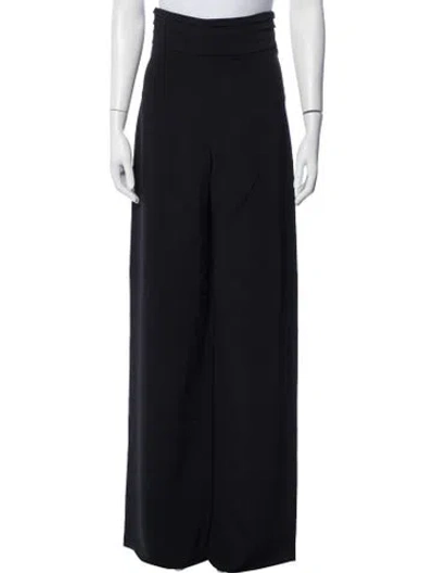 Pre-owned Cushnie Wide Leg Pants W/ Tags In Black