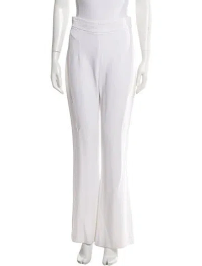 Pre-owned Cushnie Wide Leg Pants In White
