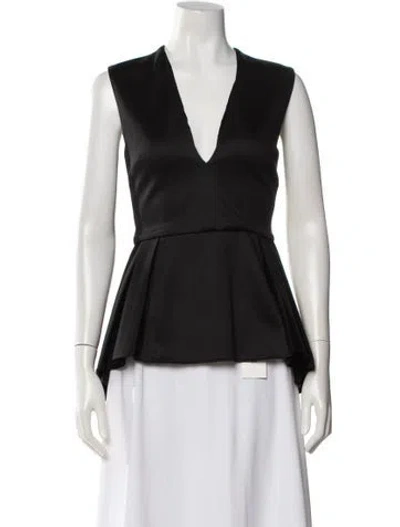 Pre-owned Cushnie Wool Mini Dress In Black