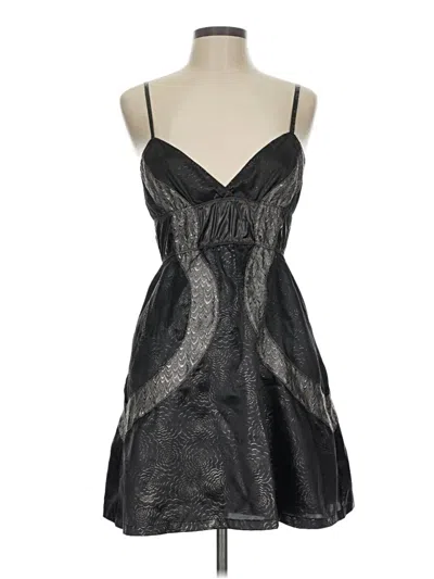 Pre-owned Custo Barcelona Cocktail Dress In Black