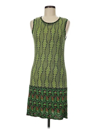 Pre-owned Custo Barcelona Cocktail Dress In Green