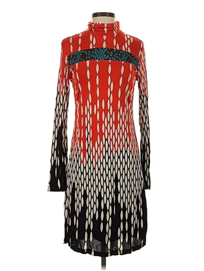 Pre-owned Custo Barcelona Cocktail Dress In Red