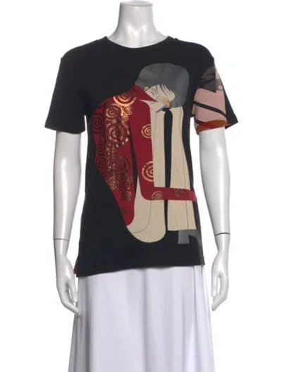 Pre-owned Custo Barcelona Vintage Graphic Print T-shirt In Black
