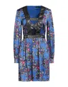 Custo Barcelona Short Dresses In Blue