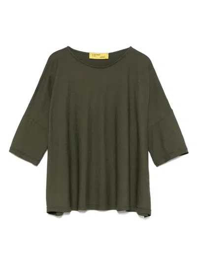 Customer Lovers Cotton T-shirt In Green