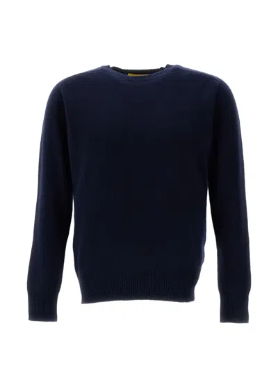 Customer Lovers Crew-neck Ribbed-trim Sweater In Blue