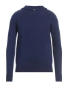 Customer Lovers Man Sweater Bright Blue Size M Wool, Cashmere, Viscose, Polyamide