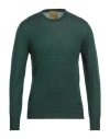 Customer Lovers Man Sweater Dark Green Size Xl Wool