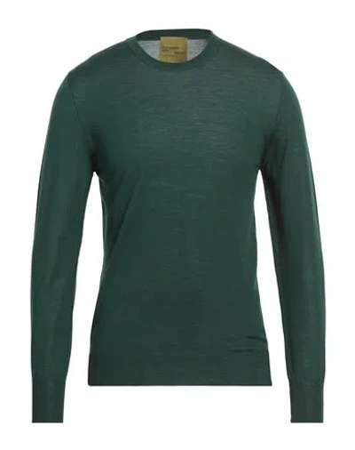 Customer Lovers Man Sweater Dark Green Size Xl Wool