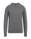 Customer Lovers Man Sweater Grey Size Xl Wool, Cashmere, Viscose, Polyamide