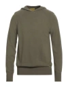 Customer Lovers Man Sweater Military Green Size Xl Wool, Cashmere, Viscose, Polyamide