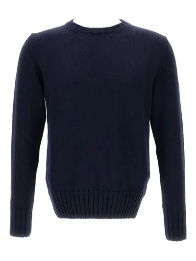 Customer Lovers Ribbed Crew-neck Sweater In Blue