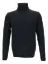Customer Lovers Ribbed Turtleneck Sweater In Black